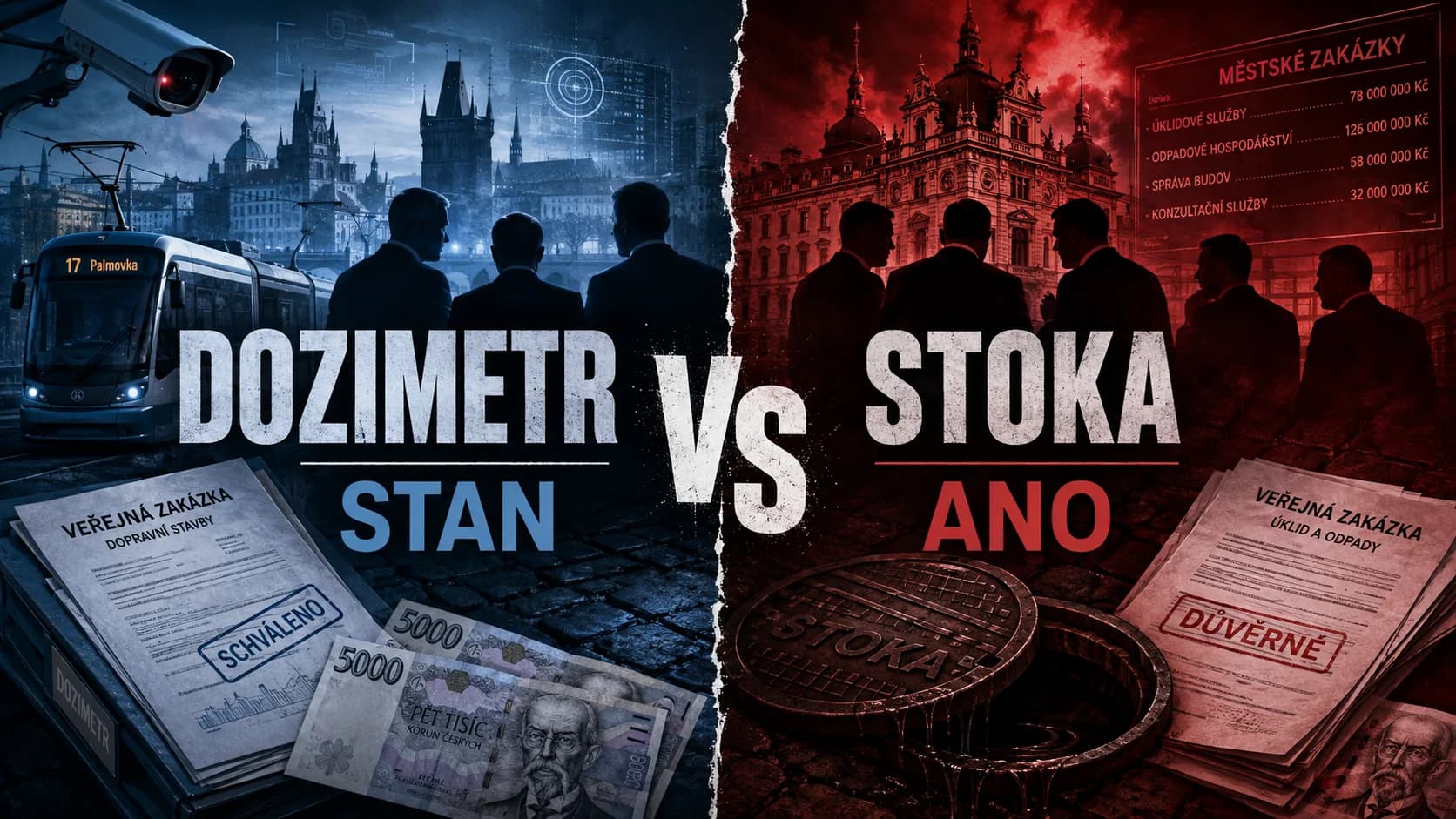 Ilustrační obrázek ke kauzám Dozimetr a Stoka