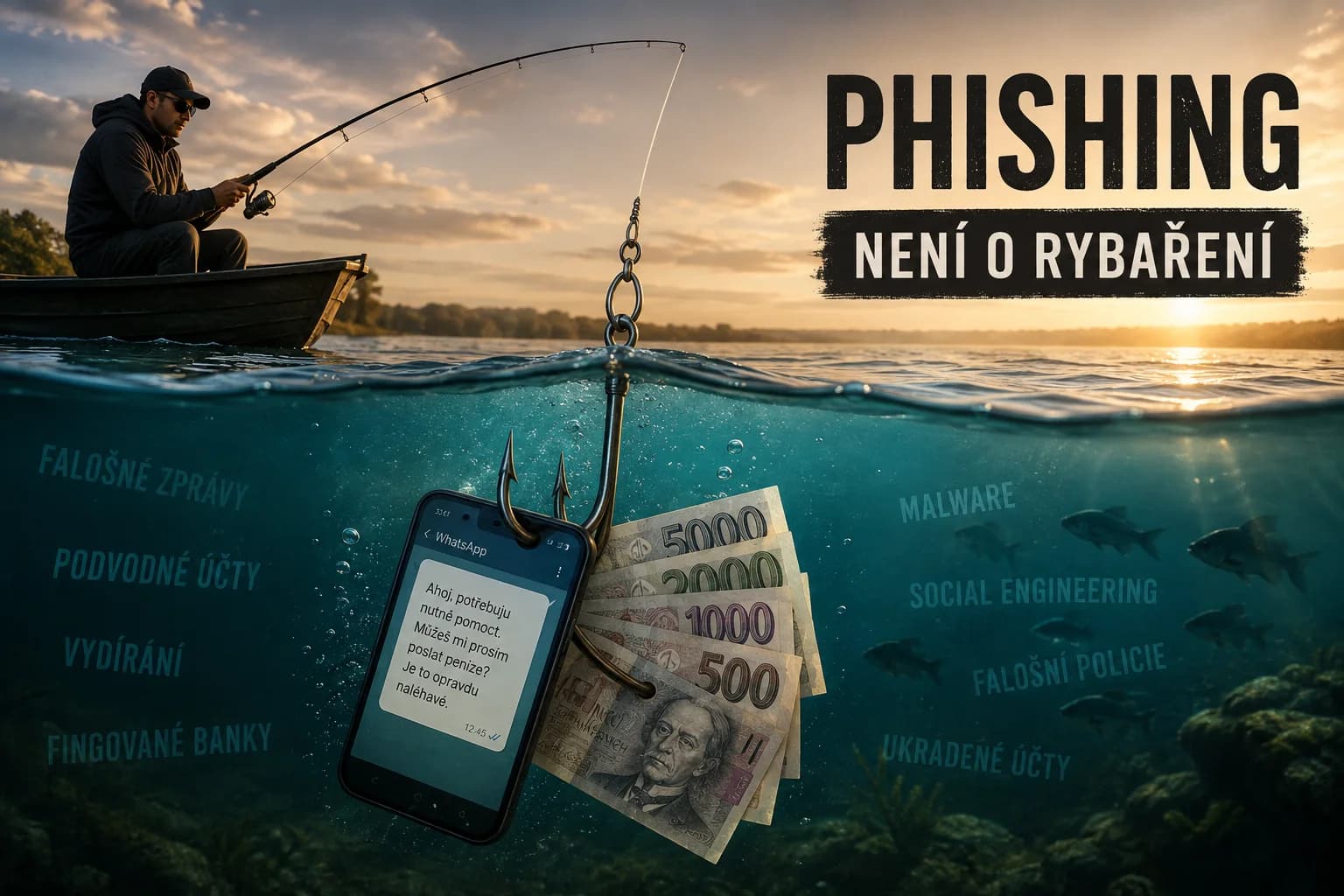 Phishing není o rybaření